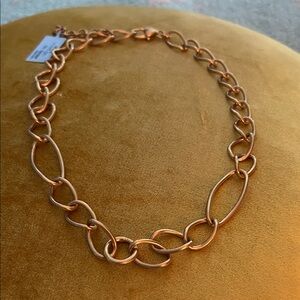 BRIGHTON  Elegant Chain Necklace NWT. Cost $126 Heavy